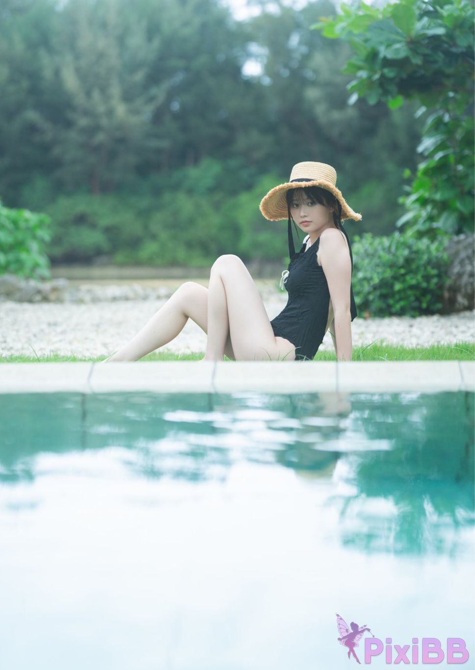 Japanese Idol Yuzuha Saeki Teak Leaf Digital Exclusive YJ PHOTO BOOK Waves theyre calling PixiBB (15)